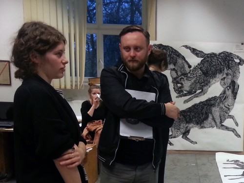 Przegląd w pracowni rysunku 115