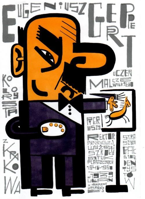 prof. Geppert, rys. T. Broda