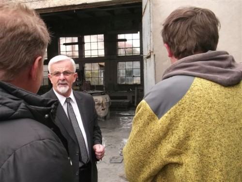 Wizyta wójta H. Kuriaty