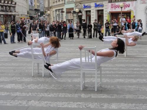 Akcja performance Lost Subject - Wehikuł Praga-Wrocław