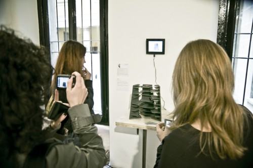 Michał Gdak na wystawie w Milano Michał Gdak na wystawie w Milano