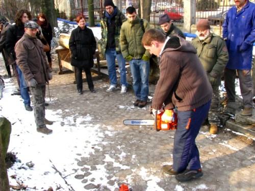 rzeźbiarze uczyli się jak piłować... rzeźbiarze uczyli się jak piłować...