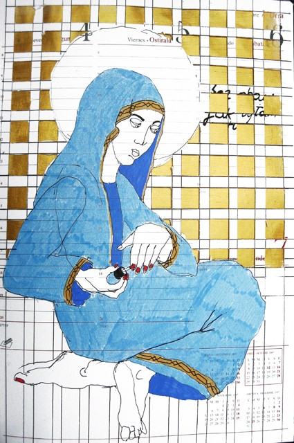 Agnieszka Rutkowska, cykl grafik - publikacja w numerze 28 - 29 magazynu artystycznego "Rita Baum", jesień 2013.