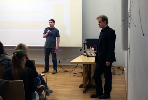 Prof. R. W. Kluszczyński gościem Katedry Sztuki Mediów ASP we Wrocławiu, 2012