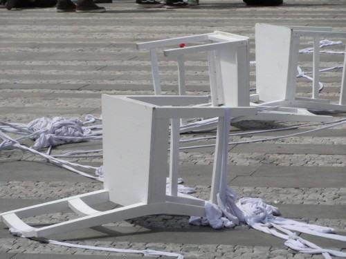 Akcja performance Lost Subject - Wehikuł Praga-Wrocław