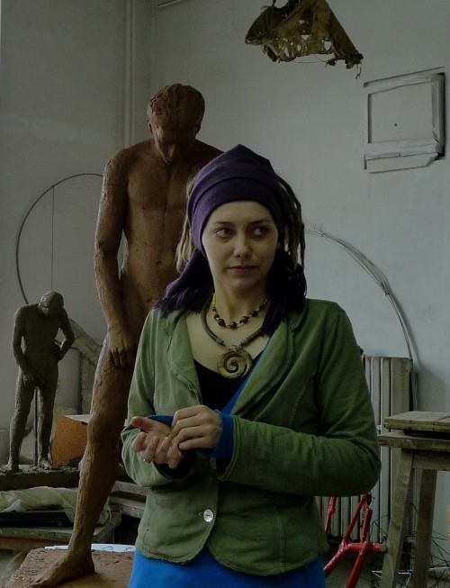 rzeźbiarze się przeglądają