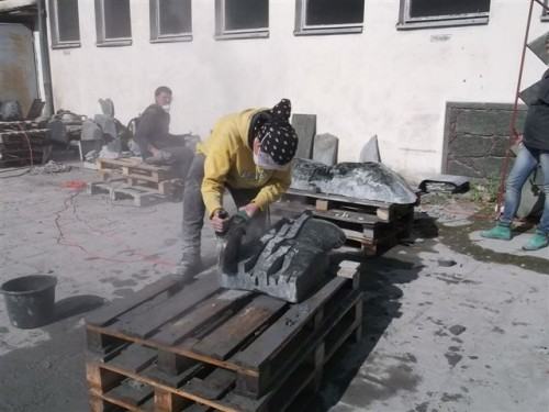 Agata poprawia kompozycję