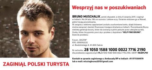 Zaginął Bruno Muschalik