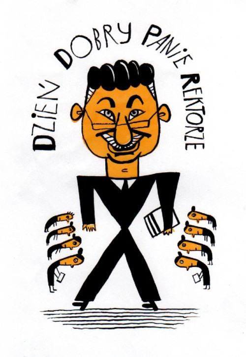 prof. Kielan, rys. T. Broda