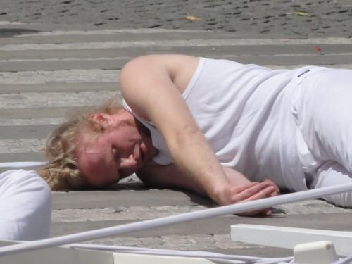 Akcja performance Lost Subject - Wehikuł Praga-Wrocław