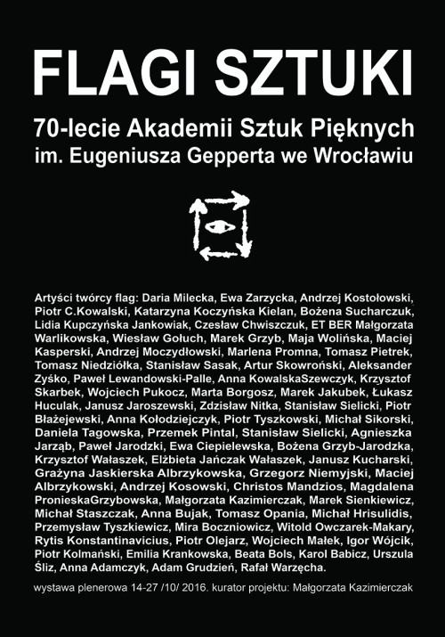 'Flagi sztuki' Małgorzata Kazimierczak