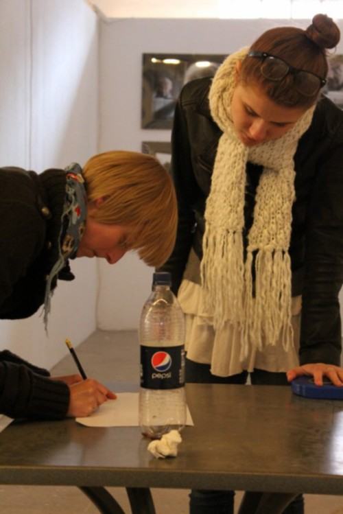 77695594.jpg Joanna Bonder i Olga Misiura w Fabryce Fotografii