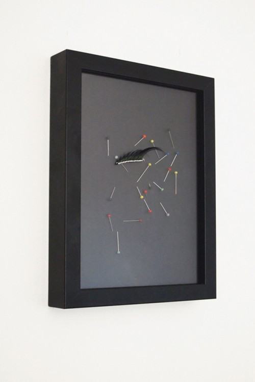 Anna Kołodziejczyk: Konstelacja - kolaż, 2011