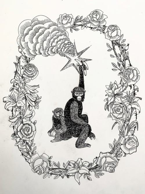 78259202.jpg Rebeliant, 30x40, rysunek, akwarela na papierze, 2020