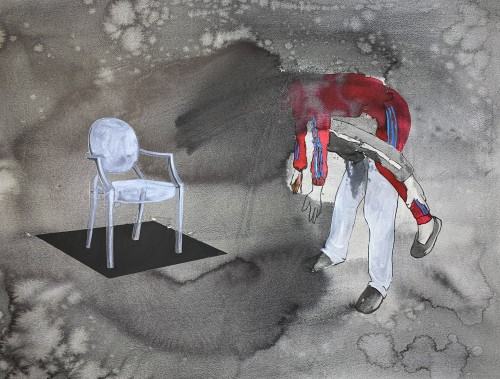 78997413.jpg Duch, 70x50, akwarela na papierze, 2020