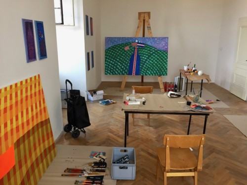 Mikulow 26 Sympozjum ' Dilna' 2019, Atelier Profesora Józefowskiego na zamku w Mikulovie