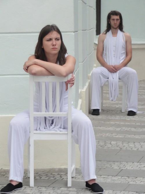 Akcja performance Lost Subject - Wehikuł Praga-Wrocław