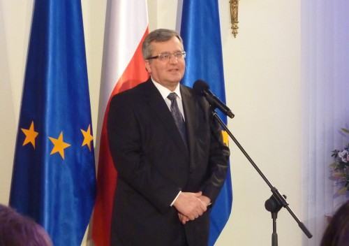 Prezydent RP Bronisław Komorowski