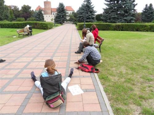 Rysujemy zamek głogowski