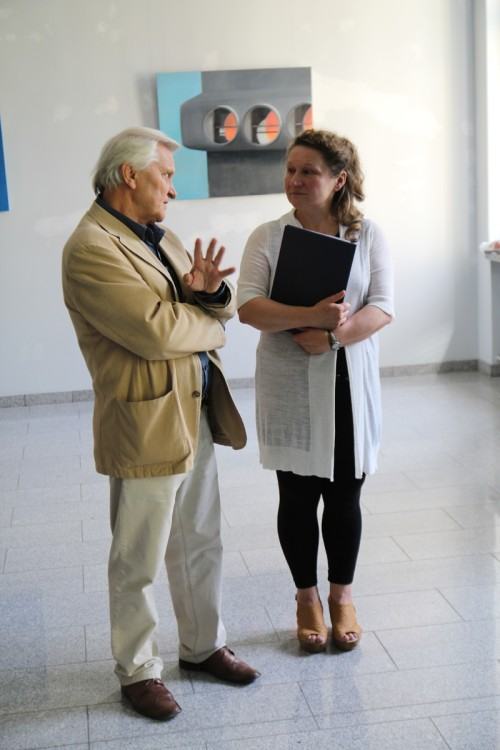 Monika Ratajczak promotor prof. Stanisław Kortyka  MIEJSCA NIEZNANE  malarstwo - olej, akryl