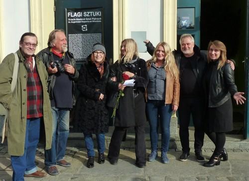 'Flagi sztuki' Małgorzata Kazimierczak