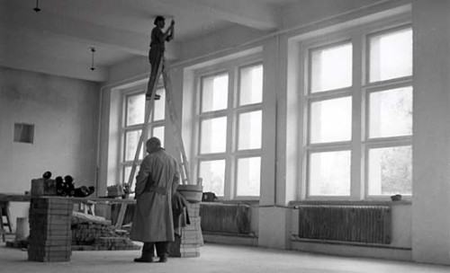 Plac Polski - kwiecień 1955