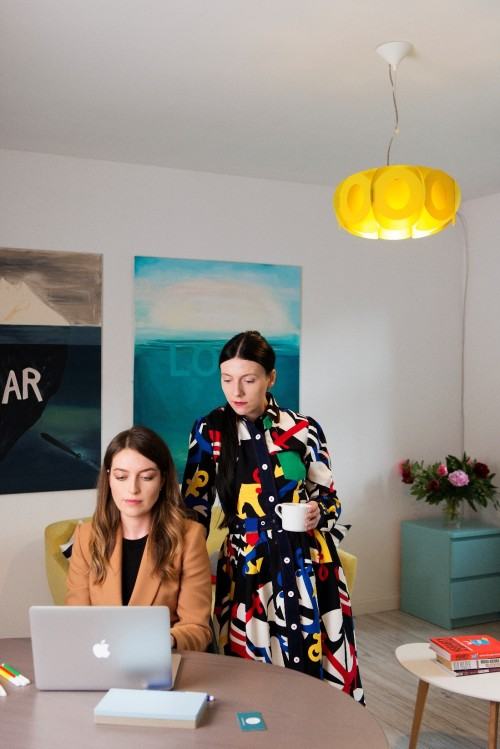 od lewej: Aleksandra Marszałek, Daniela Tagowska