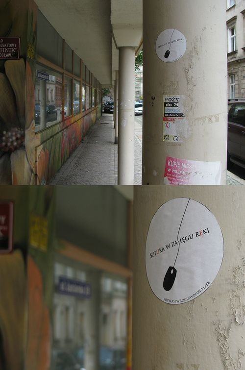 Wlepki reklamowe Anna Szczerba