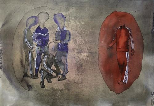 89031124.jpg Dobry styl, 70x50, akwarela na papierze, 2020