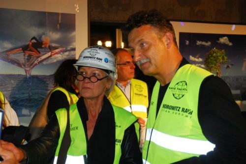 Horowitz na surowo - wernisaż wystawy w Sky Tower / foto: Alek Figura