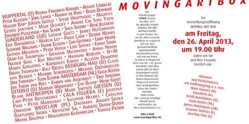 wystawa MOVING ART BOX