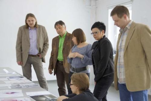 Obrady Jury konkursu Szklany Przedmiot Pożądania