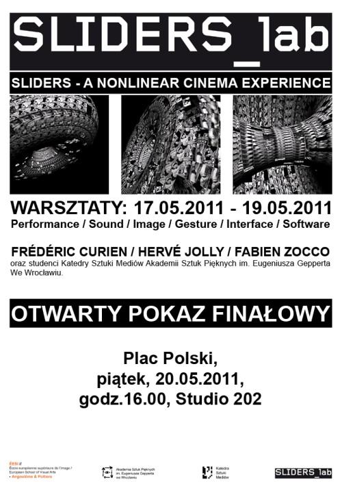 Poster Sliders_Lab Poster SLIDERS_LAB