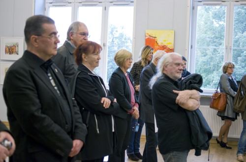 Grupa Artystów 50 - wernisaż wystawy w auli ASP we Wrocławiu