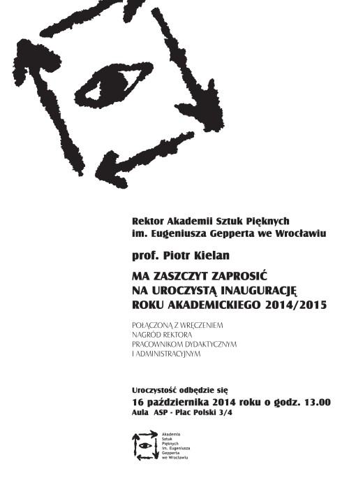 Uroczysta Inauguracja Roku Akademickiego 2014/2015