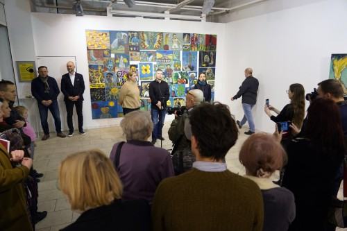 Otwarcie wystawy Anny Bujak i Huberta Bujaka, pt. Patrz prosto w oczy