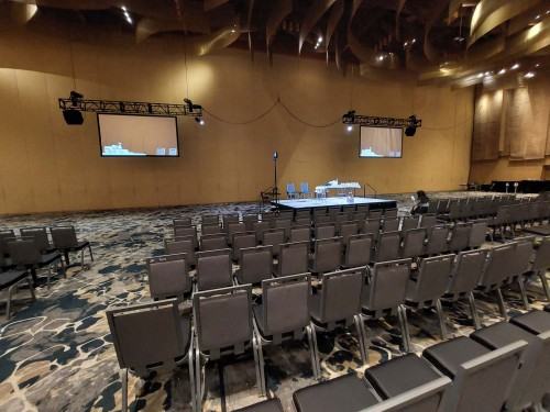 Sala prezentacyjna Duke Energy Convention Center NCECA 2023, zdj. Adam Abel Sala prezentacyjna Duke Energy Convention Center NCECA 2023, zdj. Adam Abel
