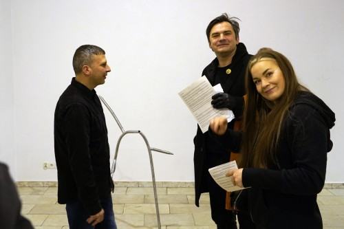 Otwarcie wystawy Anny Bujak i Huberta Bujaka, pt. Patrz prosto w oczy