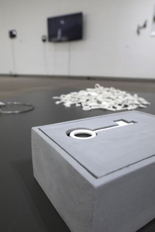 Sandra Majecka "W poszukiwaniu" (detal) / wystawa Granice Ekspozycji / fot. Adam Abel Sandra Majecka "W poszukiwaniu" (detal) / wystawa Granice Ekspozycji / fot. Adam Abel