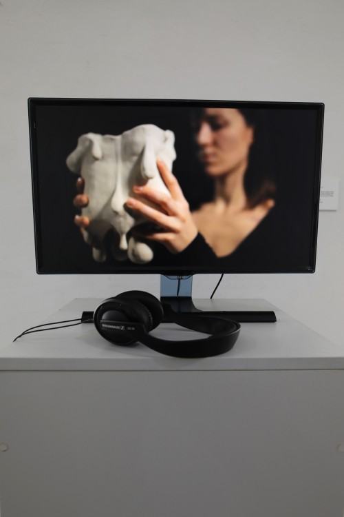 Antonina Wolska "Po cichu" (fragment projektu, wideo)  / wystawa Granice Ekspozycji / fot. Adam Abel Antonina Wolska "Po cichu" (fragment projektu, wideo)  / wystawa Granice Ekspozycji / fot. Adam Abel