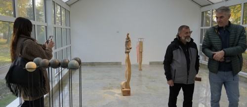 Otwarcie wystawy: Leon Podsiadły – Arabeska ruchu, zdj. Marek Sienkiewicz