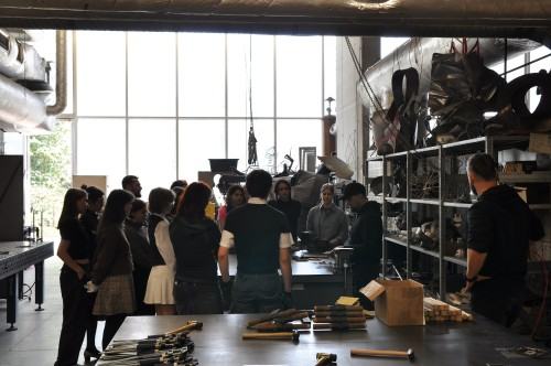 Warsztaty repuserskie dla uczniów z wrocławskiego Liceum Sztuk Plastycznych Warsztaty repuserskie dla uczniów z wrocławskiego Liceum Sztuk Plastycznych