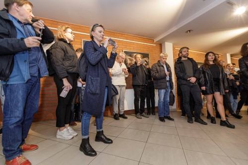 fotorelacja z wystawy Transkrypcje w galerii Łącznik fotorelacja z wystawy Transkrypcje w galerii Łącznik