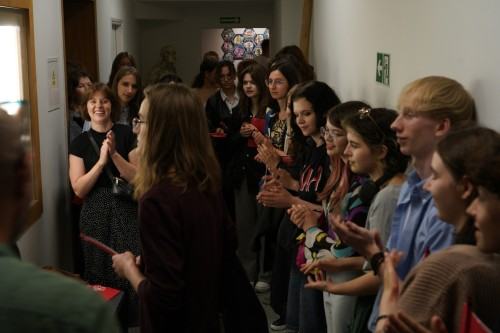 Otwarcie wystawy, pt. Inspiracja polskimi strojami ludowymi w twórczości Zofii Stryjeńskiej Otwarcie wystawy, pt. Inspiracja polskimi strojami ludowymi w twórczości Zofii Stryjeńskiej