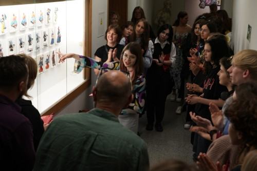 Otwarcie wystawy, pt. Inspiracja polskimi strojami ludowymi w twórczości Zofii Stryjeńskiej Otwarcie wystawy, pt. Inspiracja polskimi strojami ludowymi w twórczości Zofii Stryjeńskiej