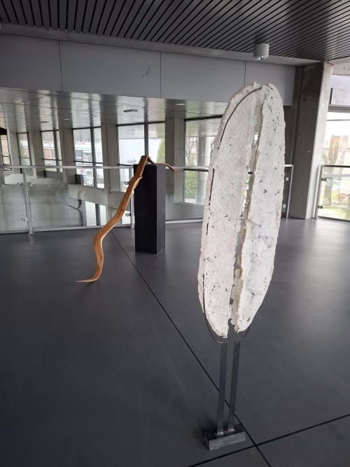 wystawa Angeliki Tamkun pt. ,,Układ stoicki" na Politechnice Śląskiej w Gliwicach.