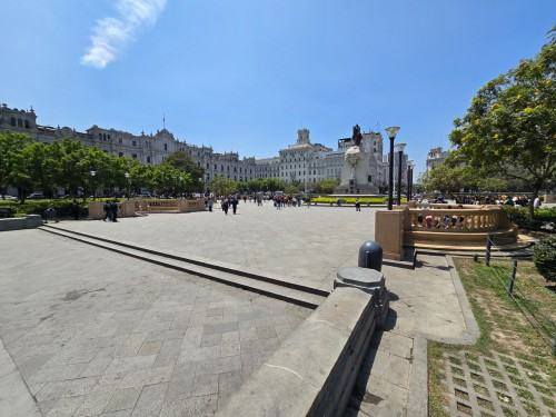 Plac San Martín, Lima, 2025, fot. M. Kaczmarska
