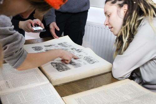 Studenci Rysunku w Zielonej Górze