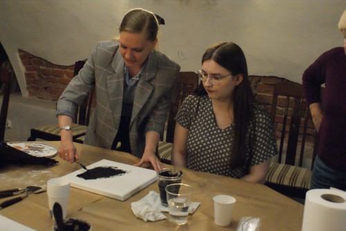 Sgraffito współczesne Sgraffito współczesne