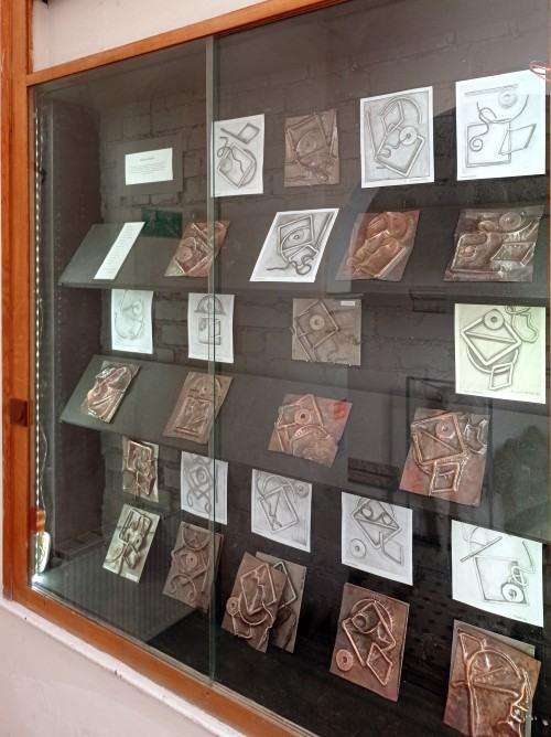 Otwarcie wystawy pt. Relief w miedzi Otwarcie wystawy pt. Relief w miedzi